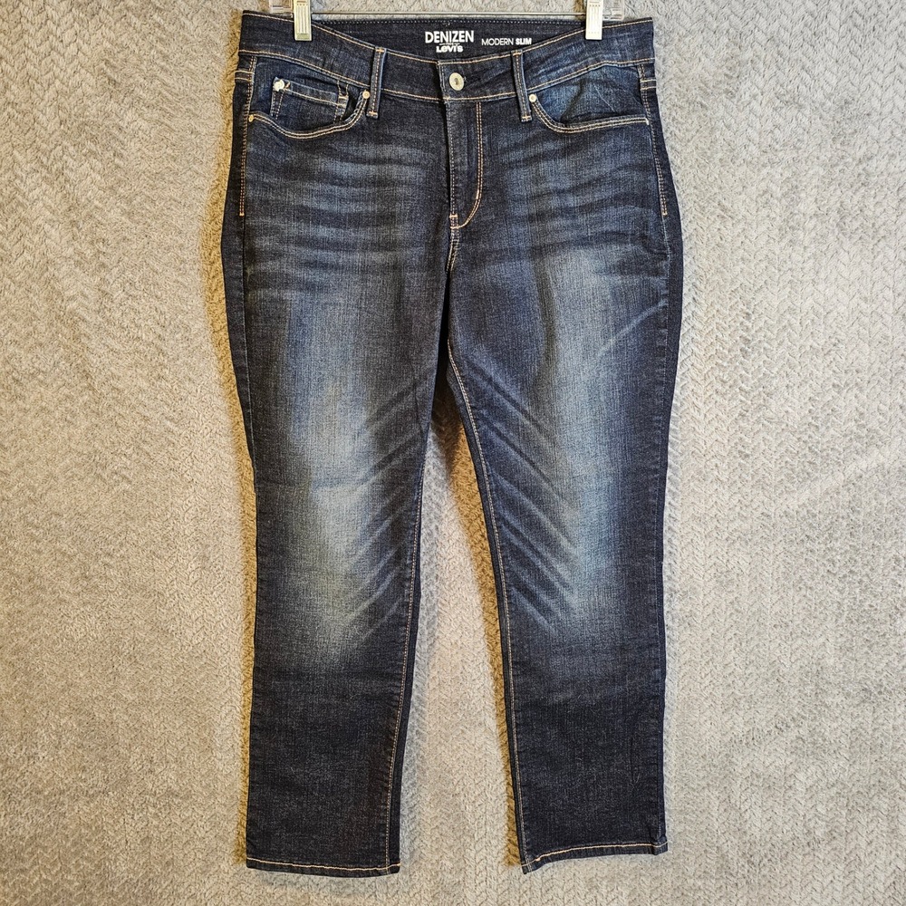 Denizen from Levis Modern Slim Jeans Dark Wash‎ Indigo 12S 31x30 286990011
